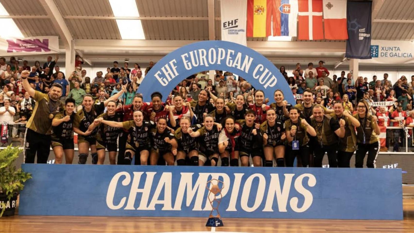 El Atlético Guardés hace historia en Europa.