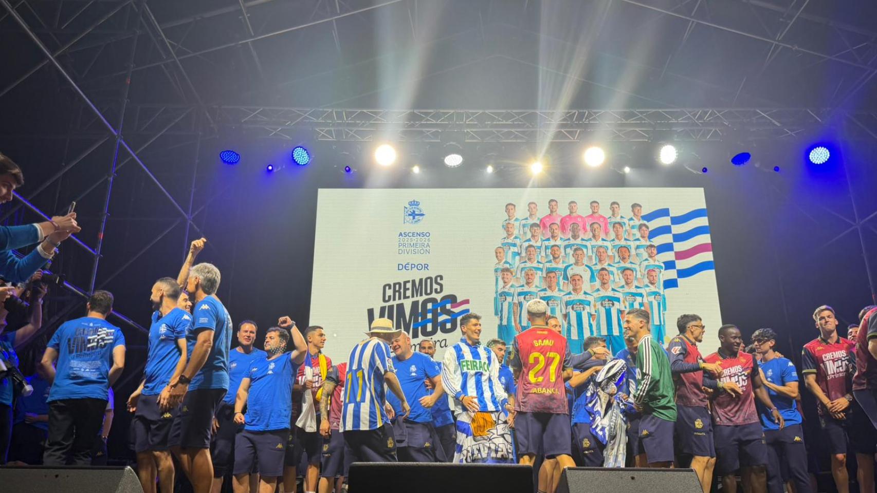 Así fue la fiesta de ascenso del Dépor