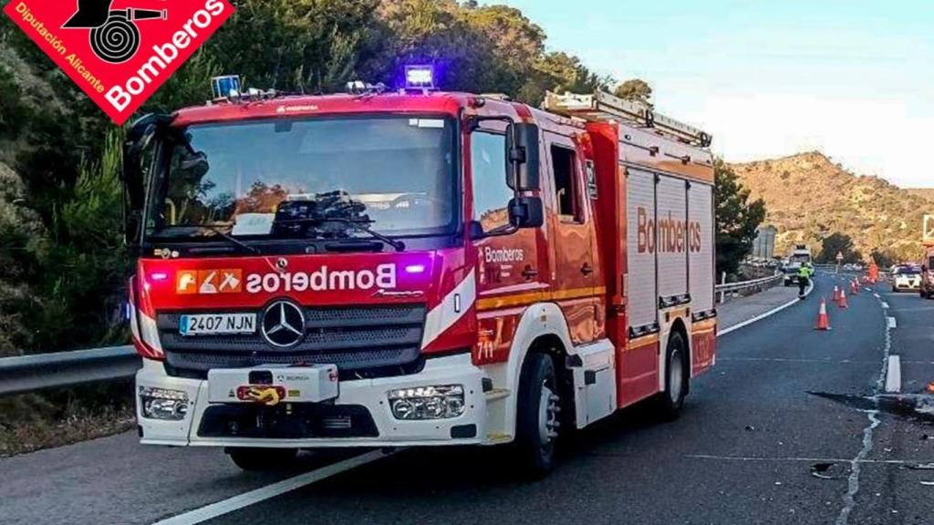 Un camión de bomberos, en imagen de archivo.