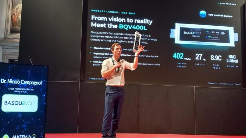 Nicolò Campagnol, responsable de programas de Basquevolt