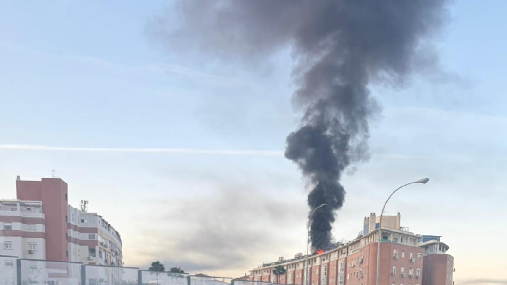 El incendio de Portada Alta.