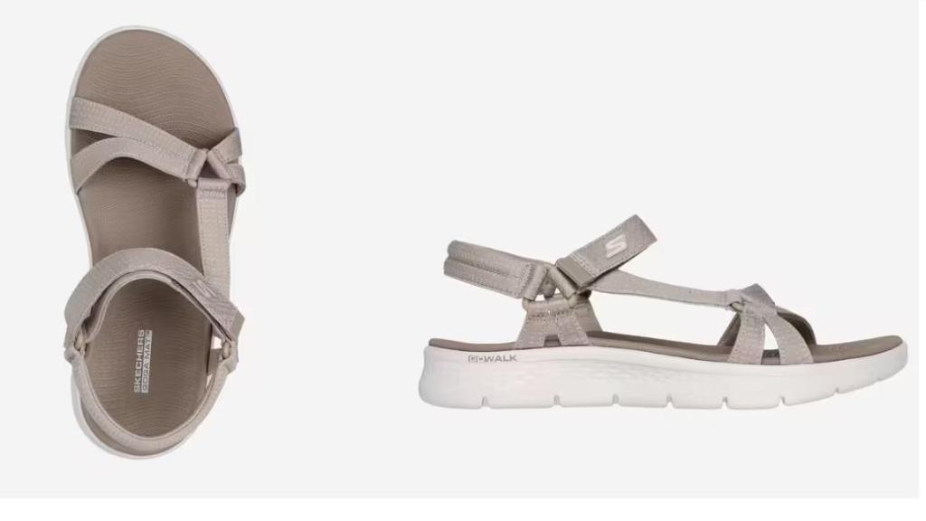 Sandalias de mujer, Skechers Go Walk.