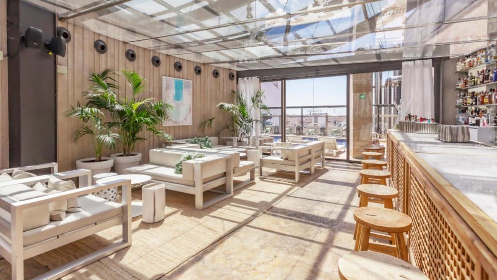 La terraza del Hotel Urban.