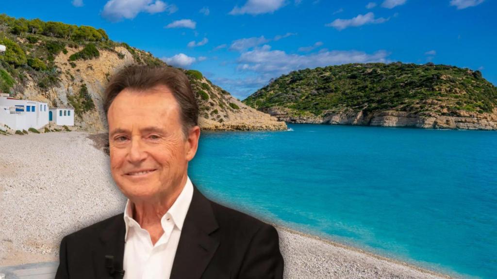 Matías Prats y la Cala de Portitxol en un montaje de JALEOS. 