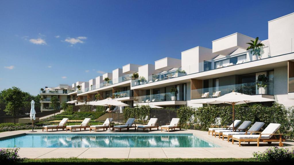Residencial Camiño do Mar, en Portonovo, Sanxenxo (Pontevedra)