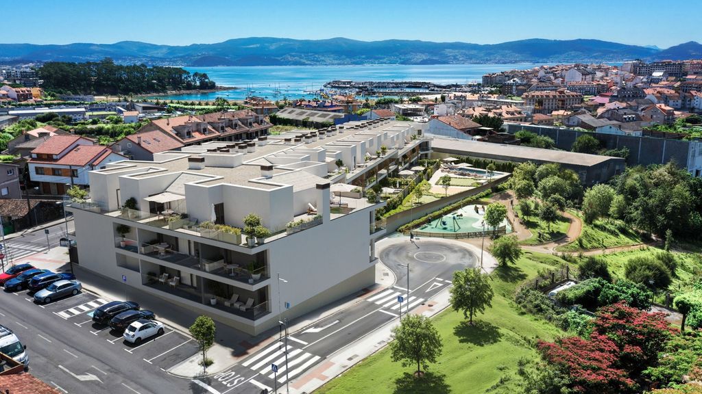 Residencial Camiño do Mar, en Portonovo, Sanxenxo (Pontevedra)