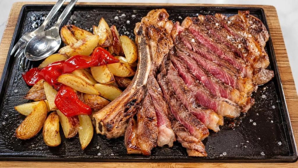 Chuletón de vaca gallega madurado 40 días.