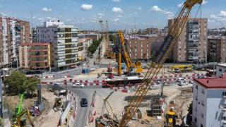 Obras metro de Sevilla. Hidrofresa, una maquinaria de alta precisión.