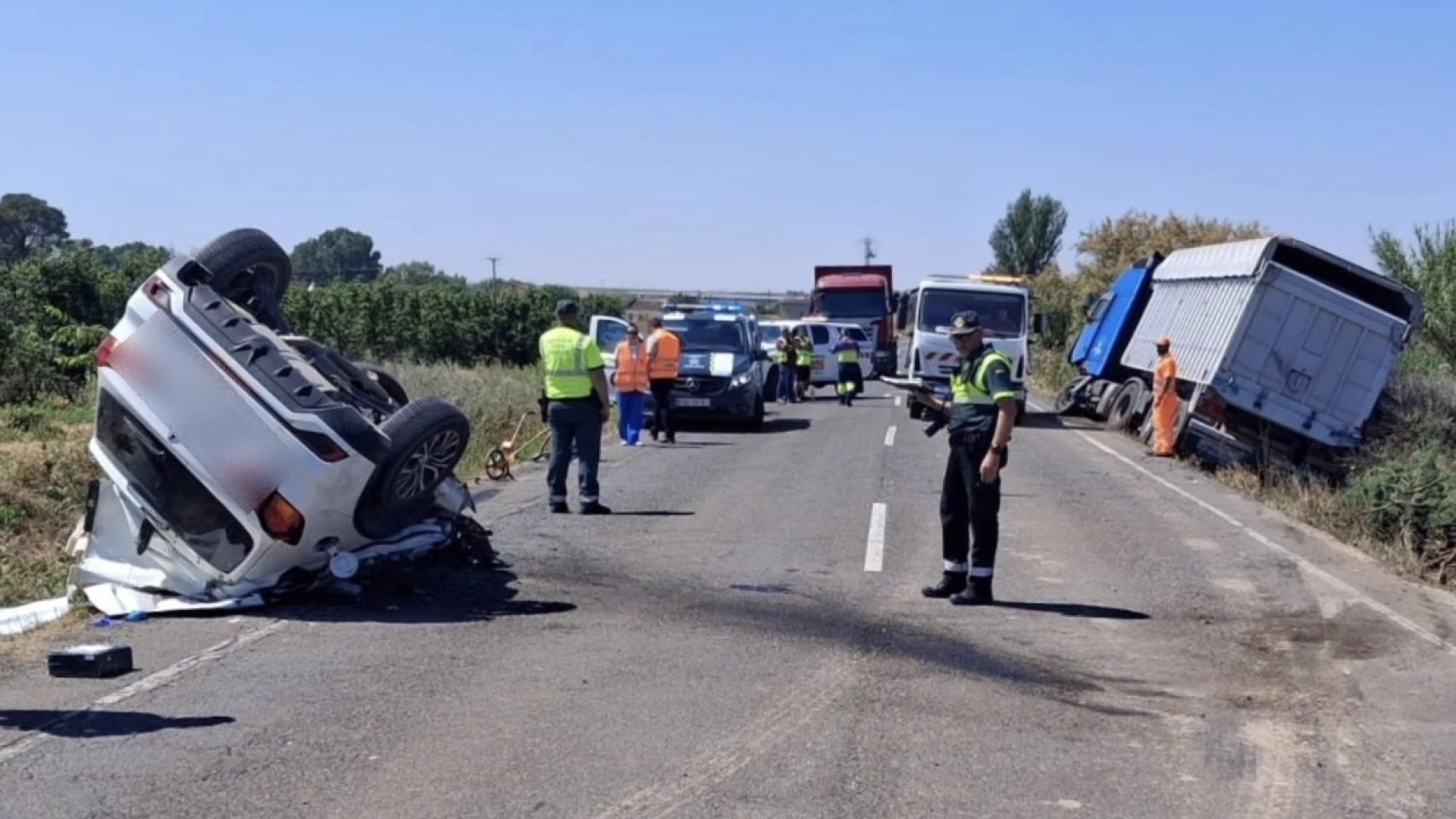 Accidente de tráfico en la A-1240