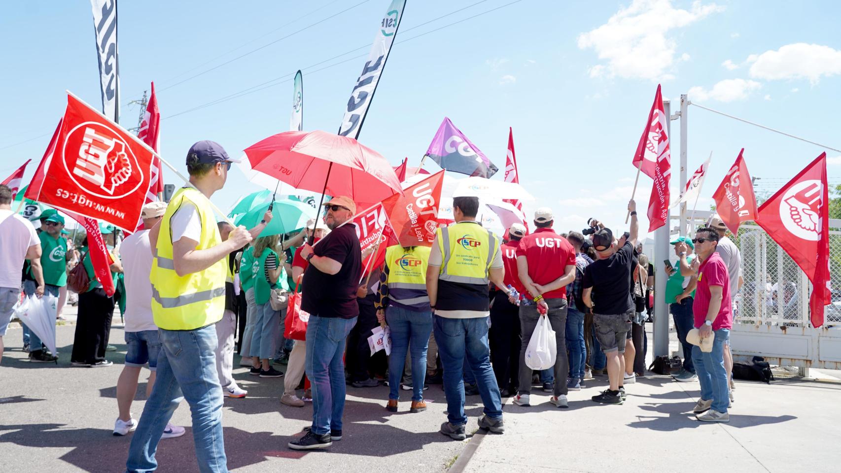 Concentraciones de trabajadores de Renault