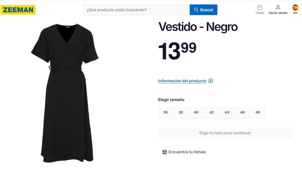 Vestido mujer.