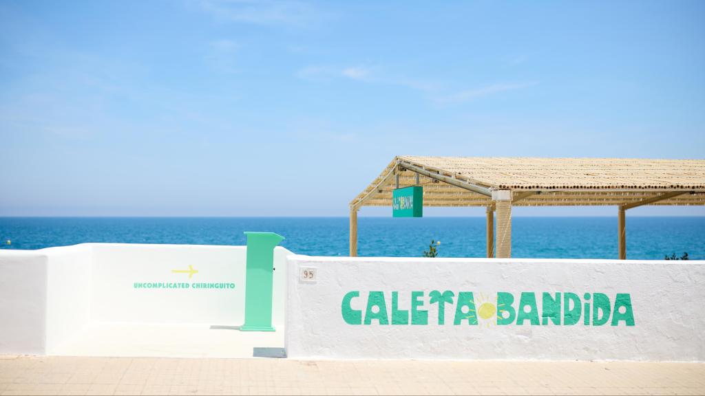 El exterior del chiringuito.