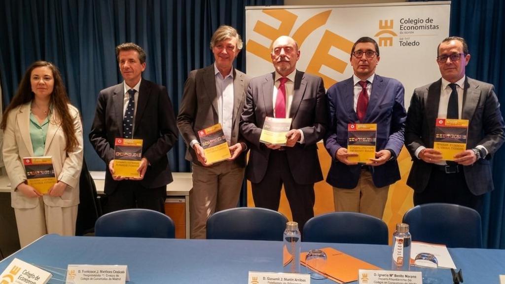 El informe 'Panorama de la Fiscalidad Autonómica y Foral 2026' se ha presentado en la sección de Toledo del Colegio de Economistas de Madrid.