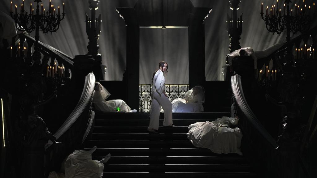 Nadine Sierra (Juliette) en un momento de 'Romeo y Julieta'. Foto: Javier del Real / Teatro Real