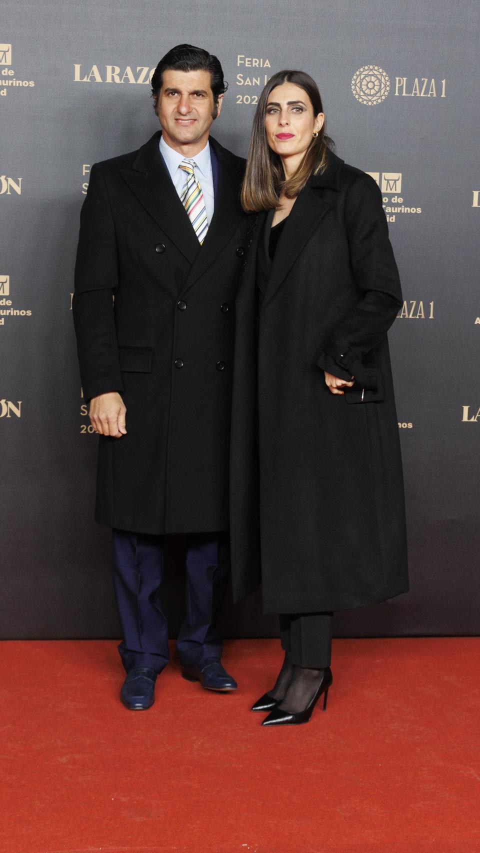 Morante y Elisabeth, en un acto público.