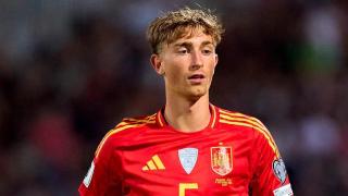 Dean Huijsen, lors d'un match avec l'équipe espagnole.