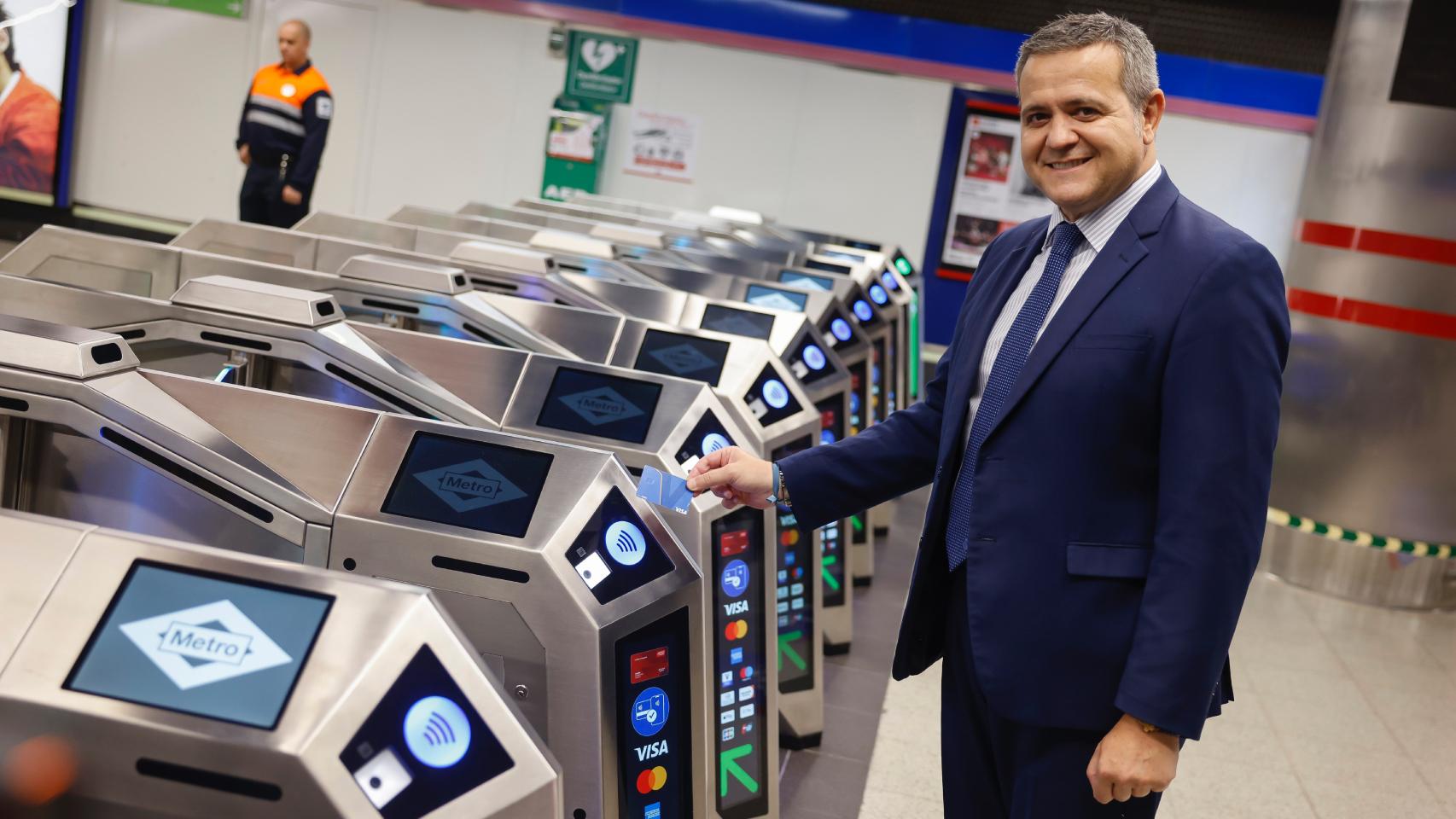 Jorge Rodrigo Domínguez, consejero de Transportes de la Comunidad de Madrid.
