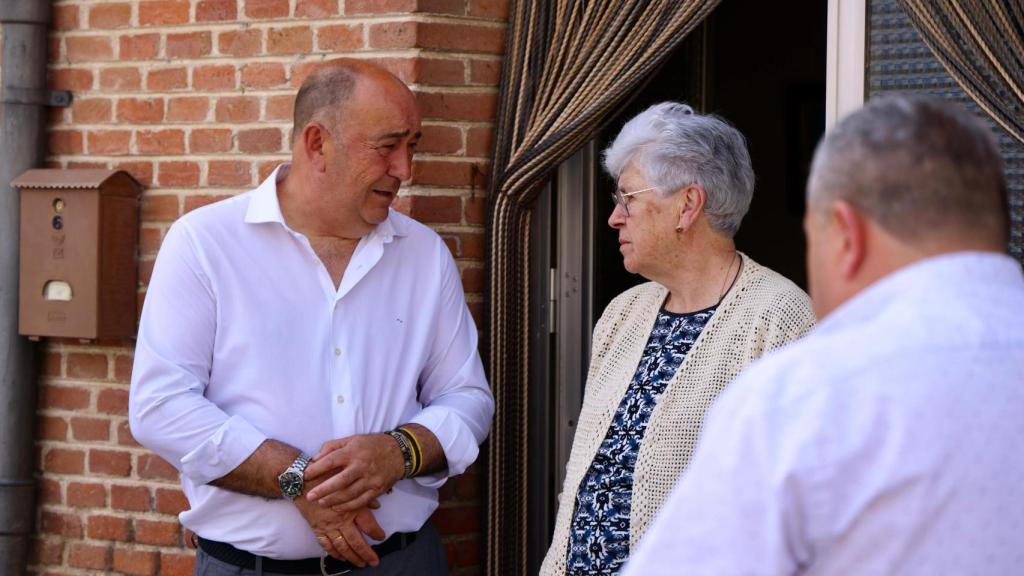 Visita del presidente de la Diputación a Melque de Cercos.