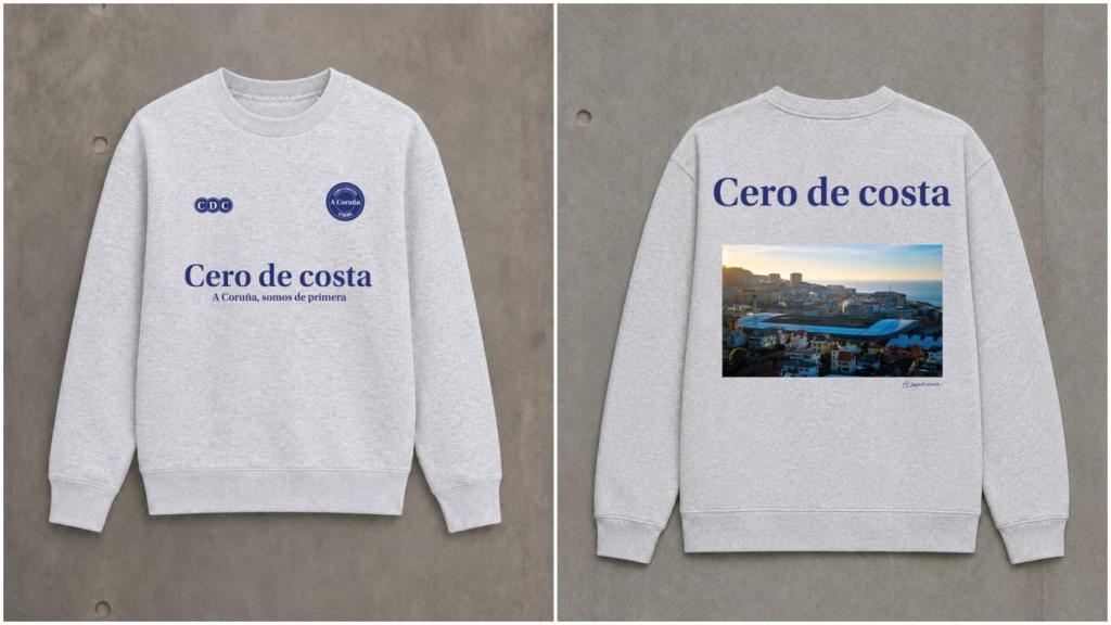 Colección de Cero de Costa con motivo del ascenso del Dépor