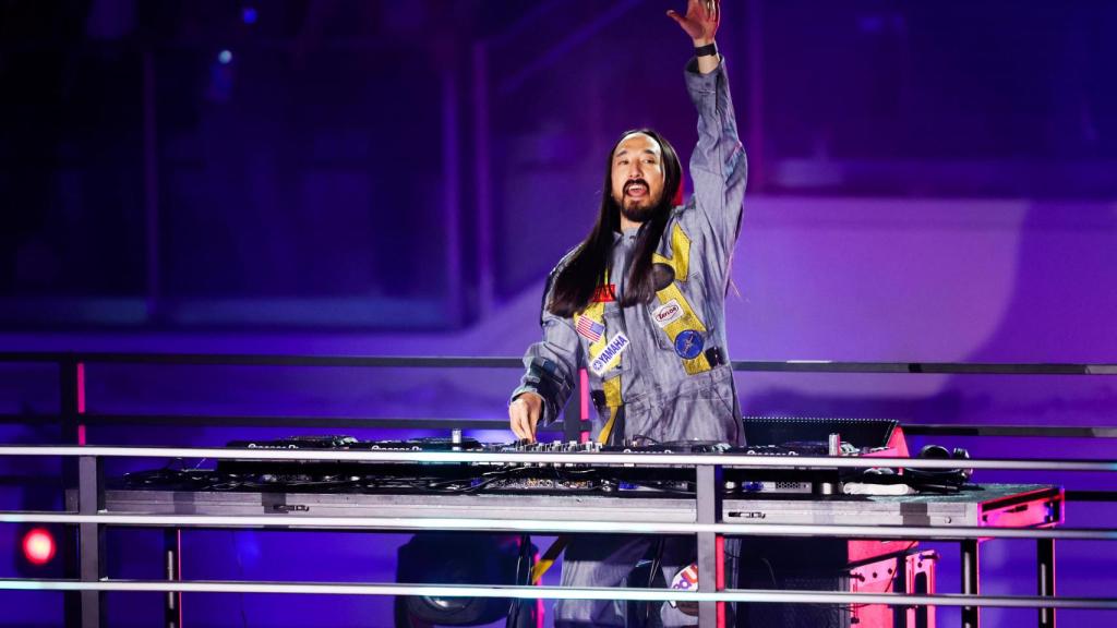 El dj Steve Aoki.