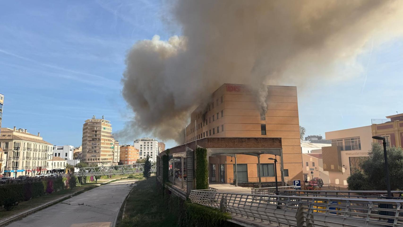 El incendio del Hotel IBIS.