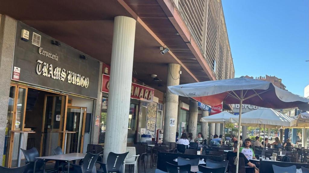 Los bares de la plaza Eduardo Ibarra, a pocos metros de La Romareda.