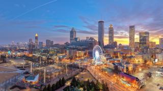 El centro de Atlanta.