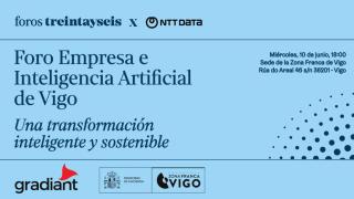 Cartel Foro Empresa e Inteligencia Artificial de Vigo