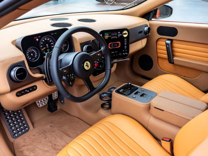 El interior del nuevo Ferrari Luce.