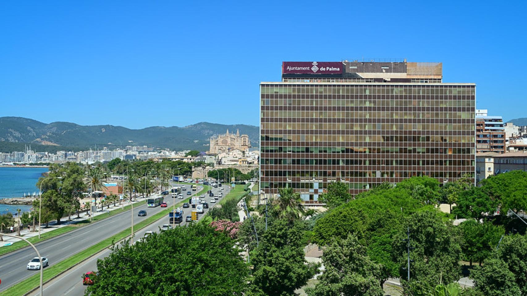 Vista de la Bahía de Palma.