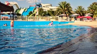 Playa artificial de Playa Park.