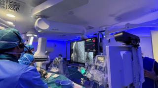 Cirugia cardiovascular en el quirofano hibrido de Quironsalud Sagrado Corazon.