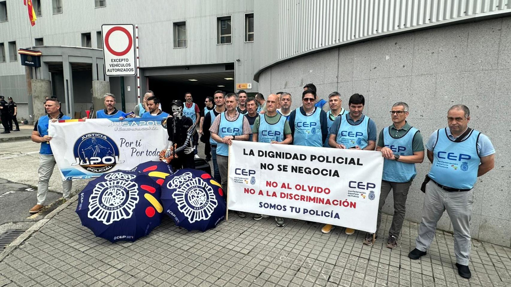 Imagen de la concentración.