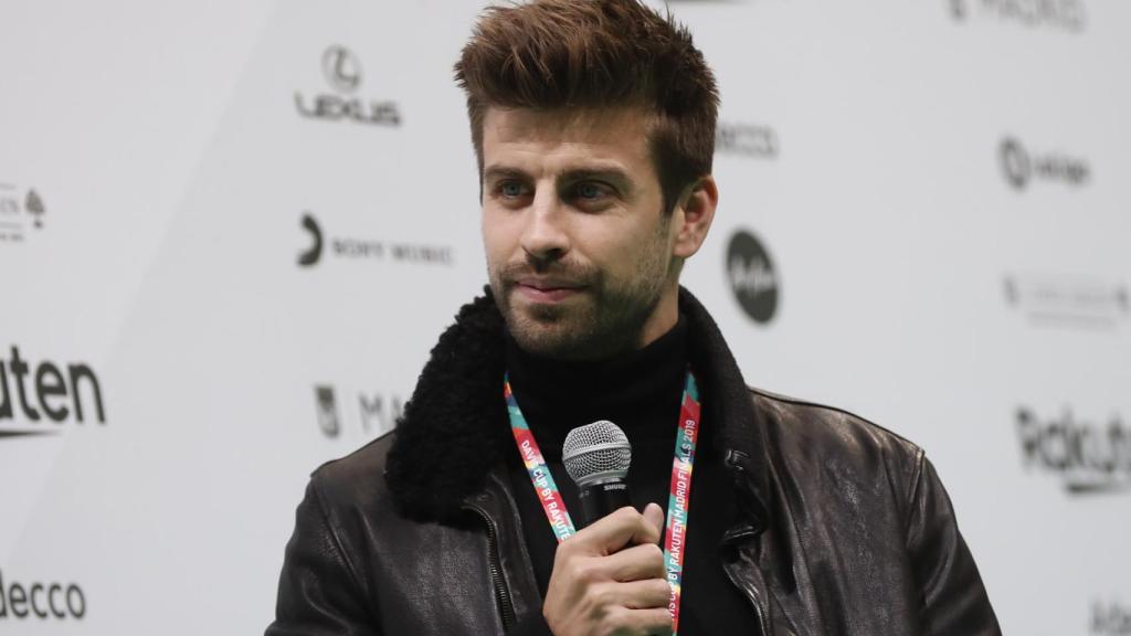 Gerard Piqué en un acto público.