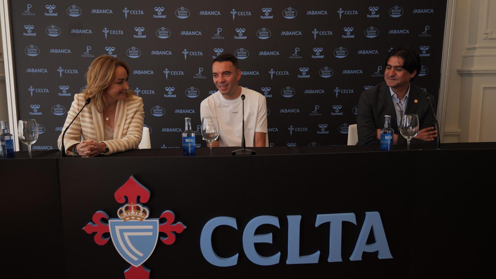 Rueda de prensa de Iago Aspas.