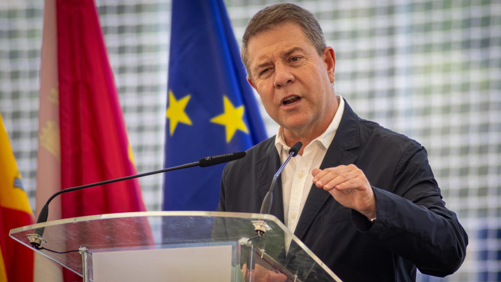 Emiliano García-Page es el presidente de Castilla-La Mancha.
