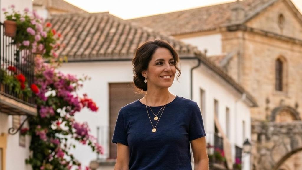 Imagen de una mujer elegante. 
