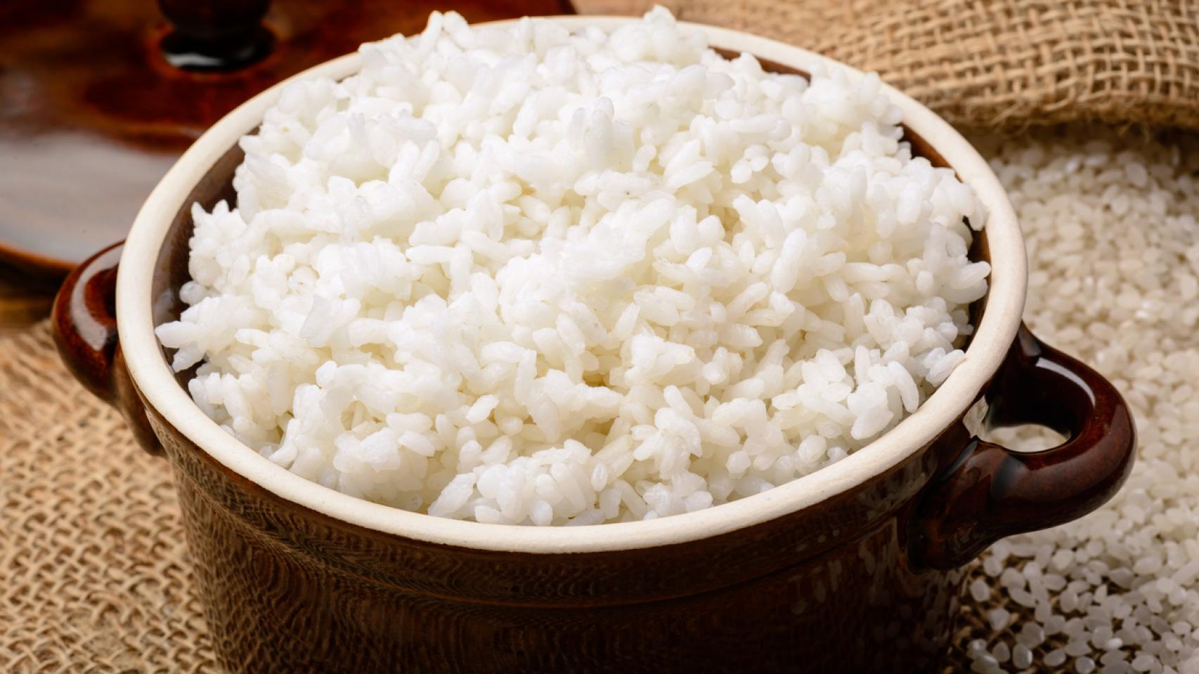 Arroz blanco.
