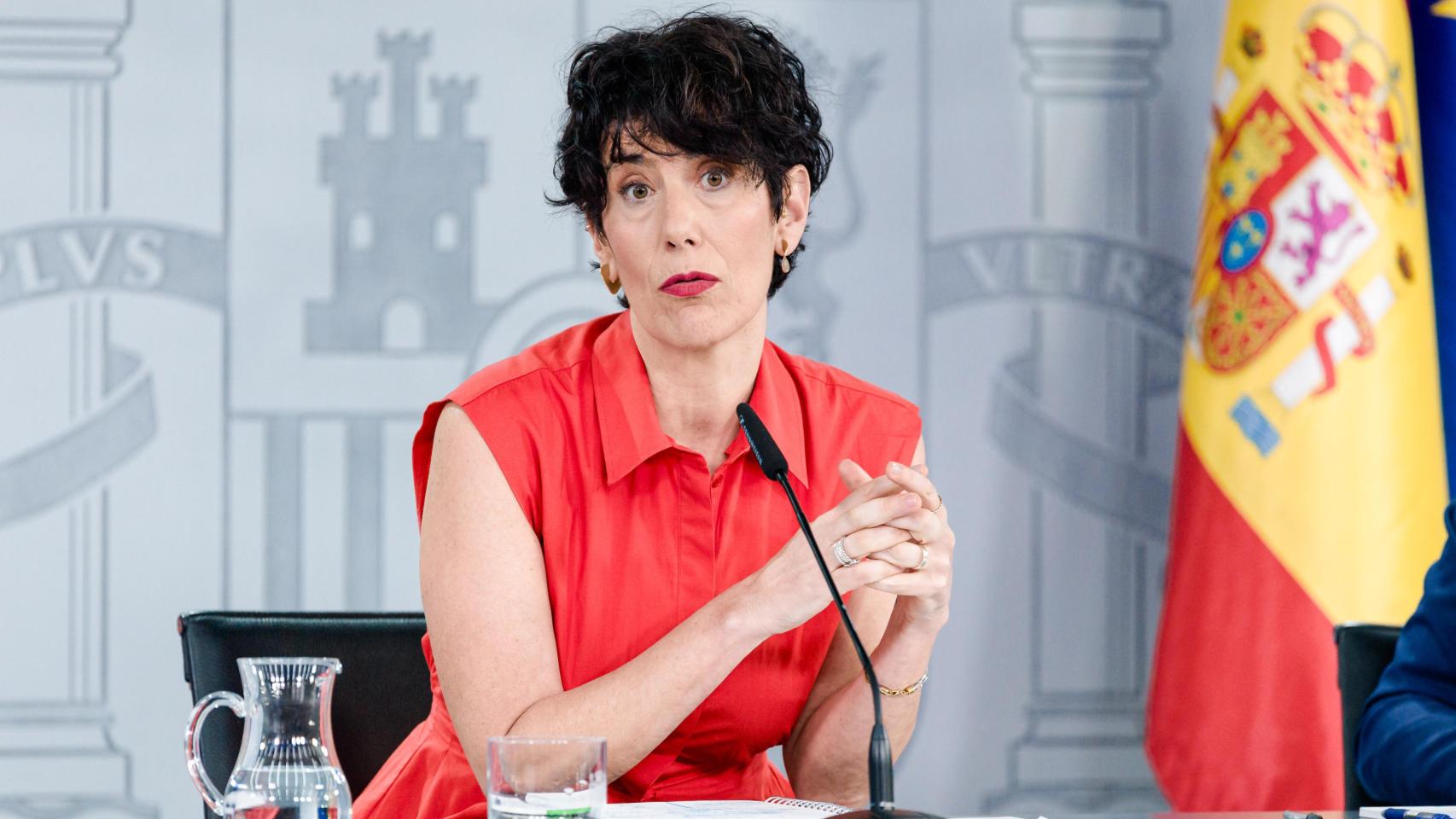 Elma Saiz, ministra de Inclusión, Seguridad Social y Migraciones. 