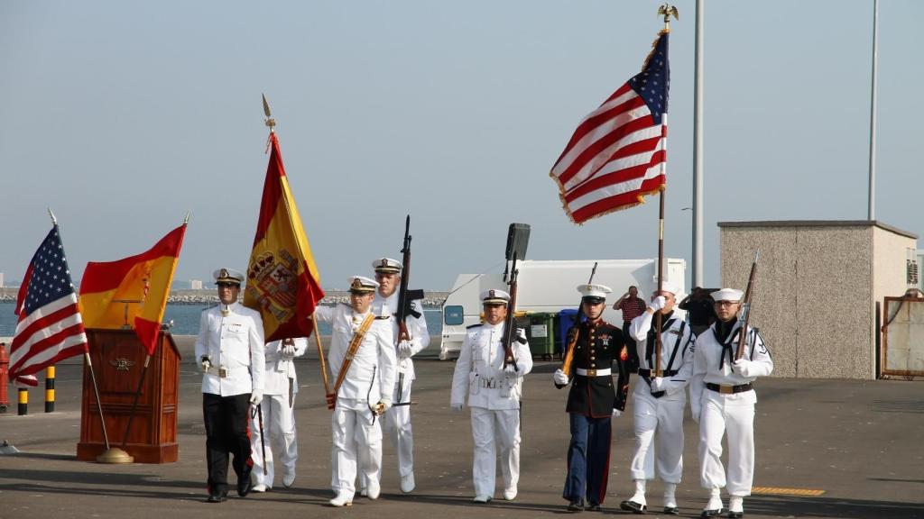 Celebración del 60 aniversario del primer convenio con EEUU en la Base Naval de Rota, año 2013