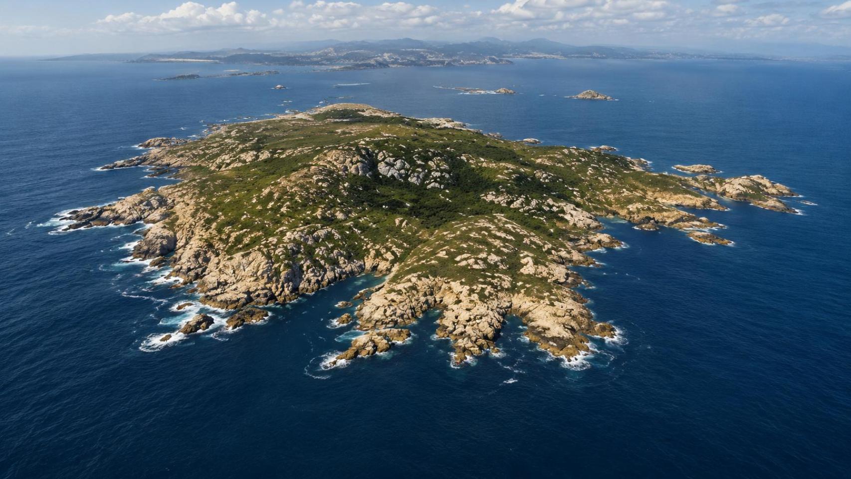 Una isla.