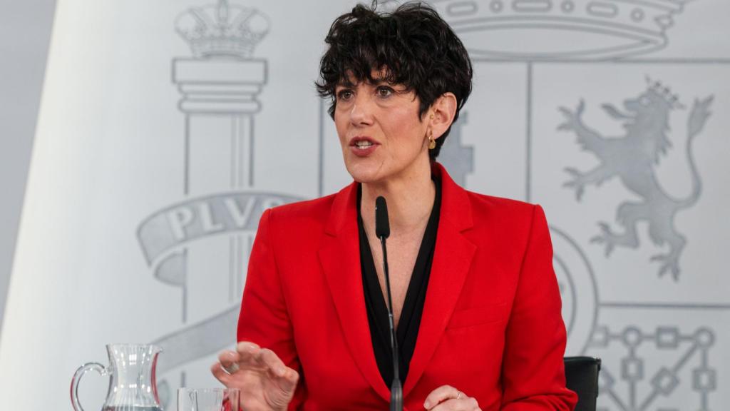 La portavoz del Gobierno y ministra de Inclusión, Seguridad Social y Migraciones, Elma Saiz. Europa Press / Matias Chiofalo