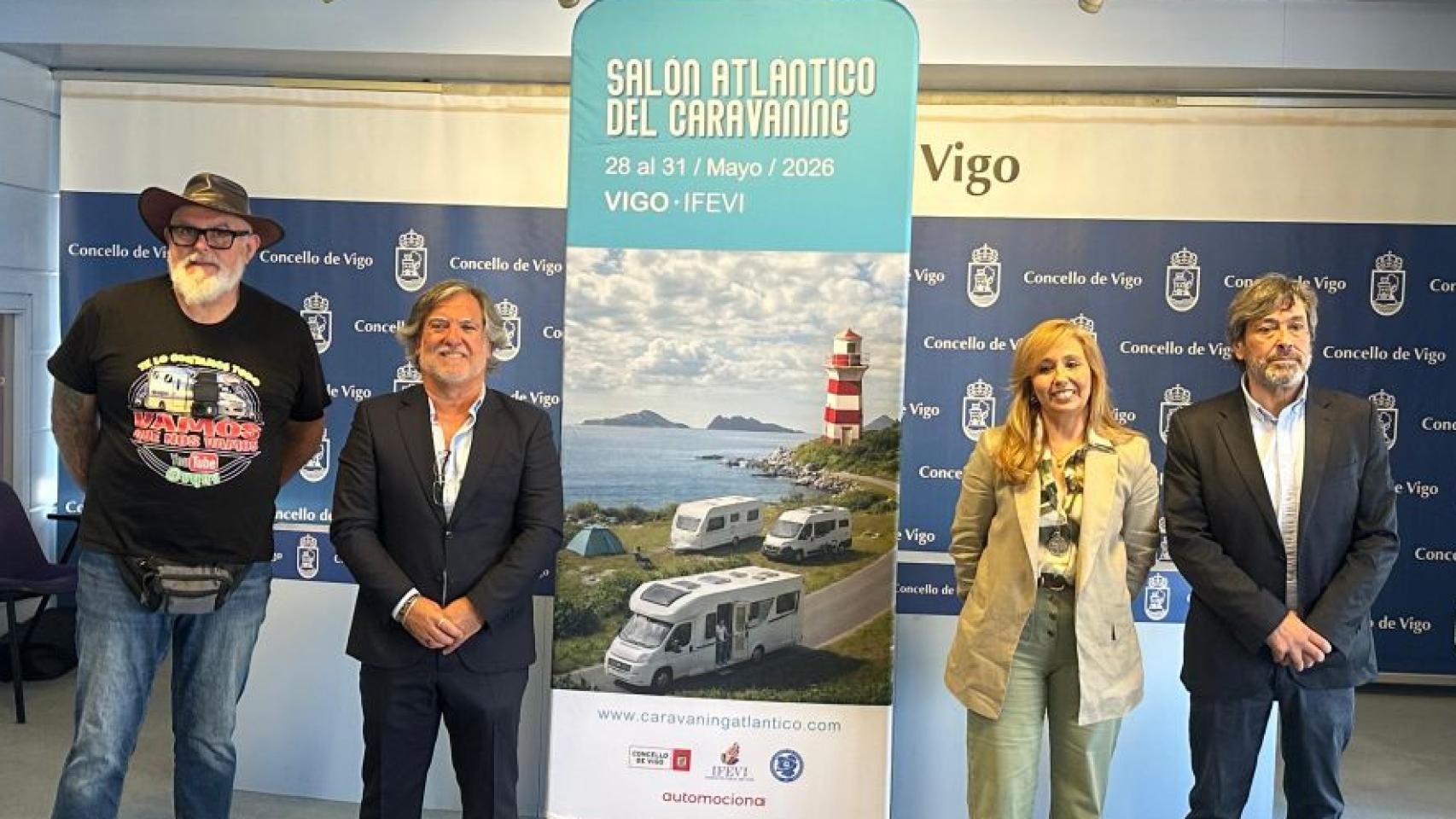 Presentación del Salón Atlántico del Caravaning en Vigo