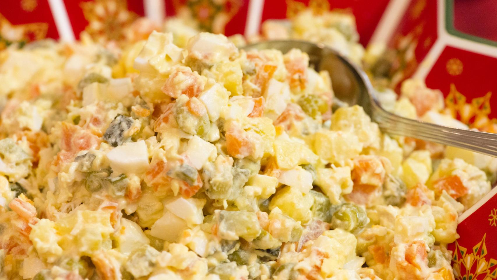 Imagen de una ensaladilla rusa.