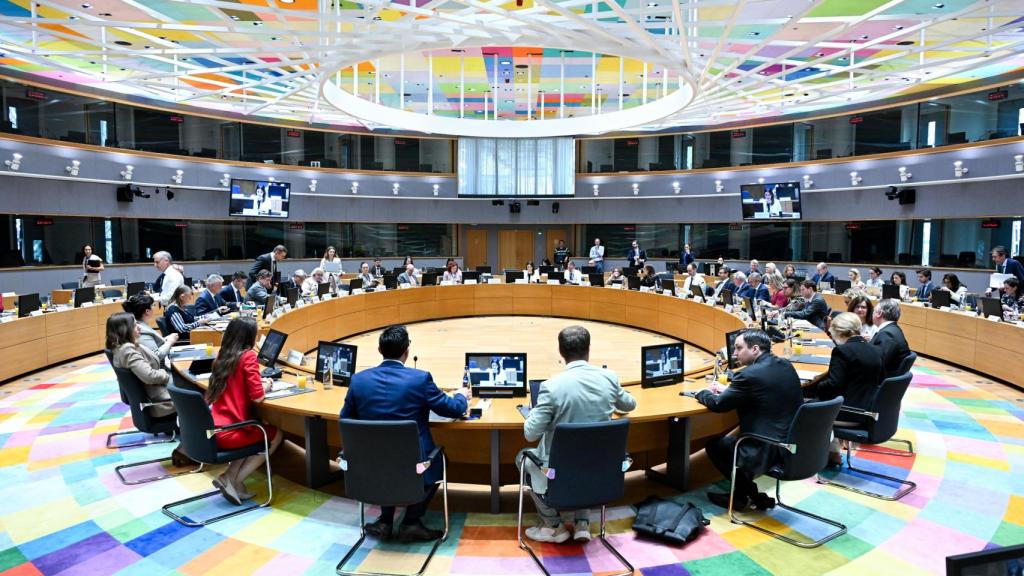 El Consejo de Asuntos Generales de la UE, durante la reunión de este martes en Bruselas