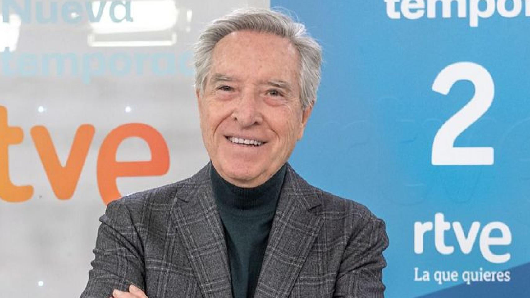 Iñaki Gabilondo en la presentación de 'La gran aventura de la lengua española'.