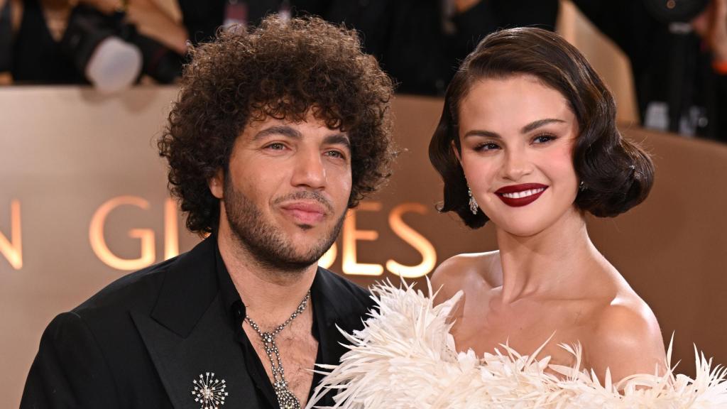 Benny Blanco y Selena Gomez.
