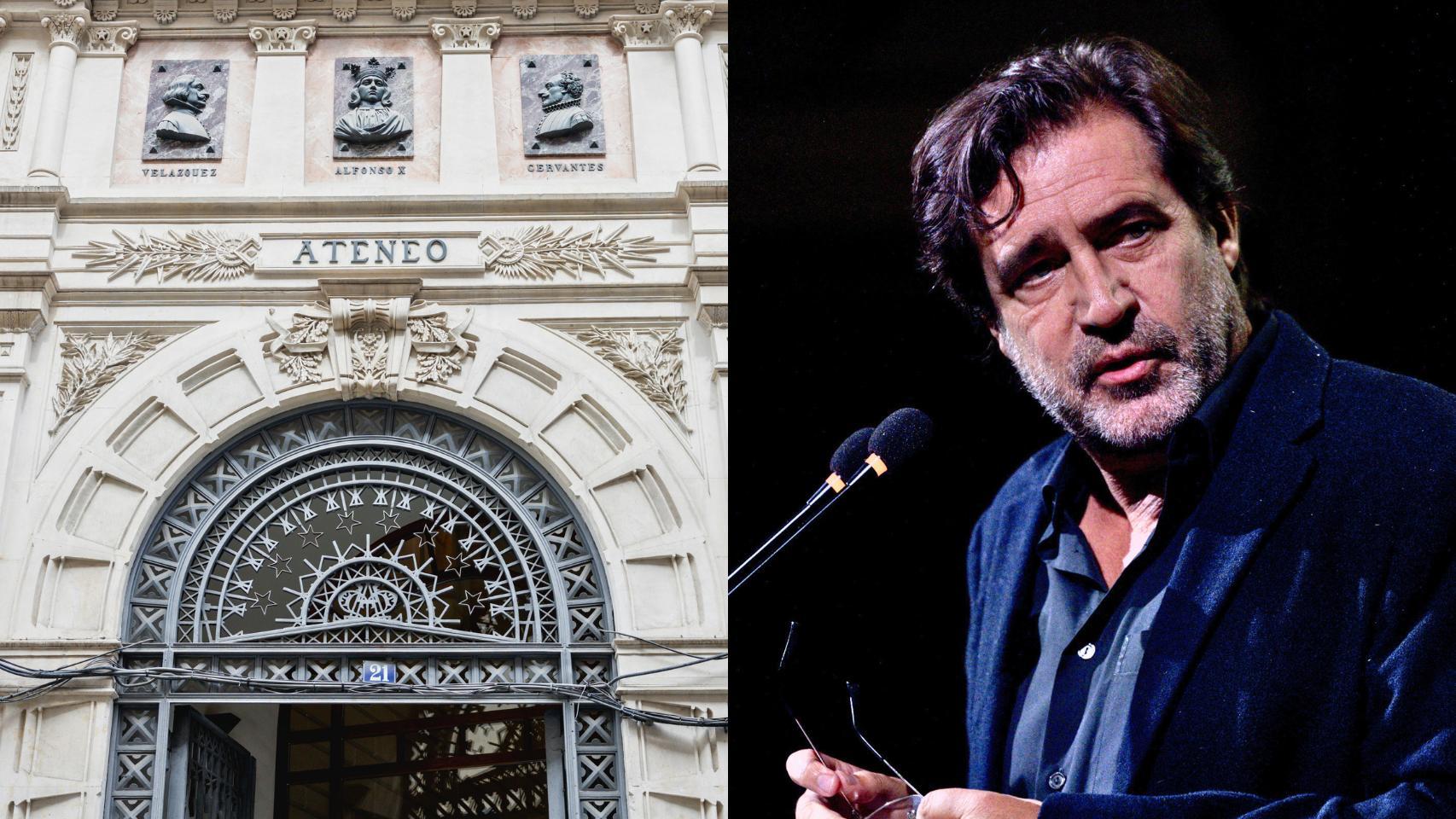 Preocupación en el Ateneo de Madrid al ver a su presidente como portavoz de ZP: «Puede manchar la institución»