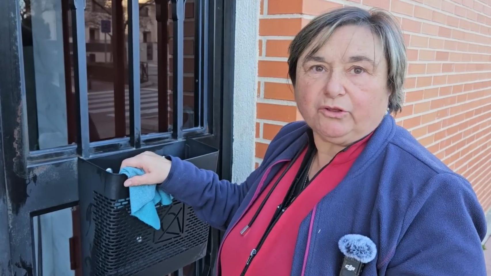 María José, limpiadora de 60 años.