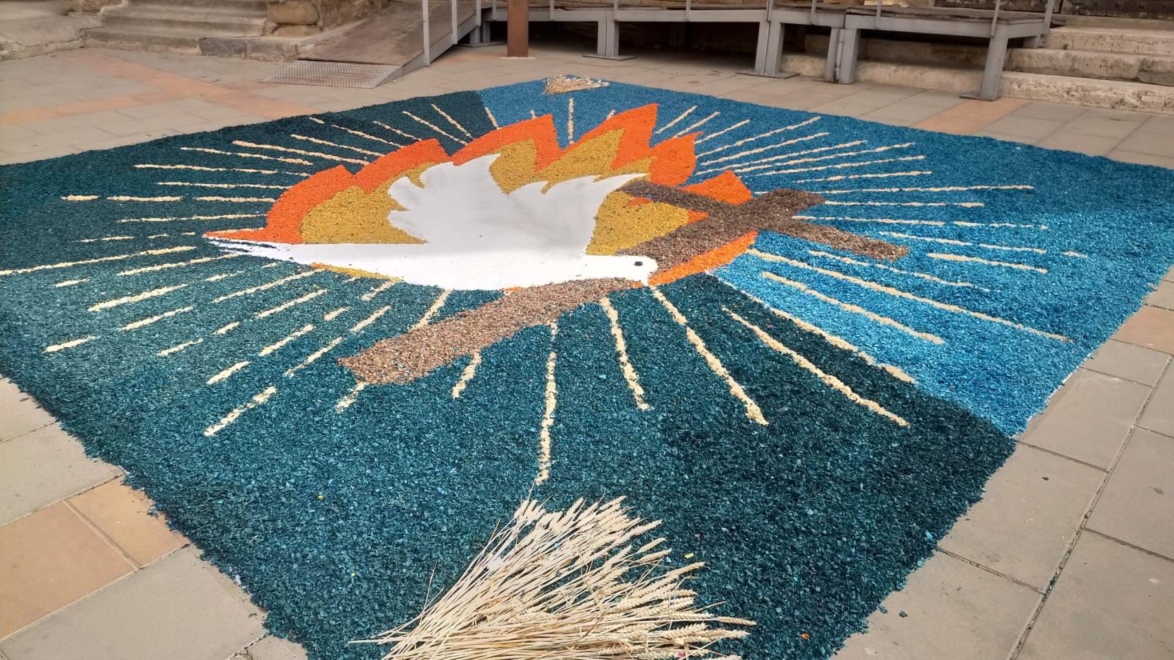 Alfombras florales de Tamarite de Litera.